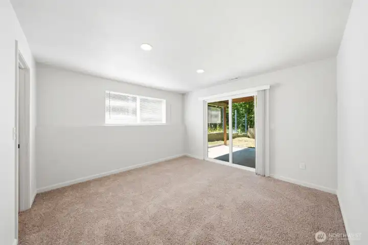 Downstairs bedroom #1