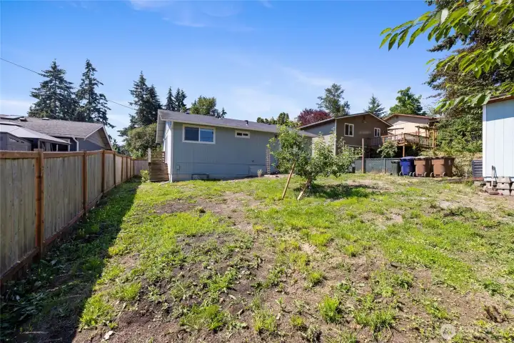 Imagine the garden plans, entertainment plans, or other ways you could utilize this space!