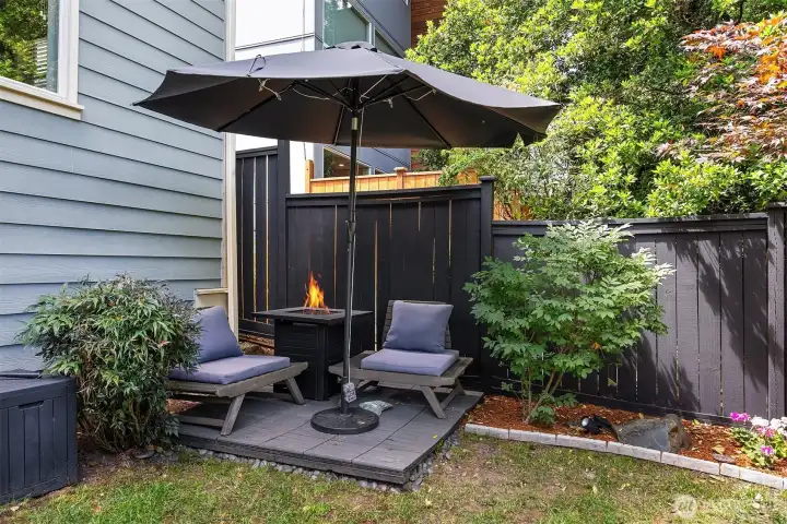 Front patio