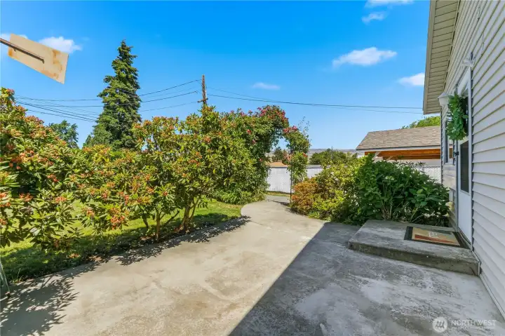 private patio