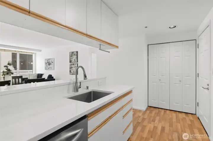 Coat Closet Off Entrance