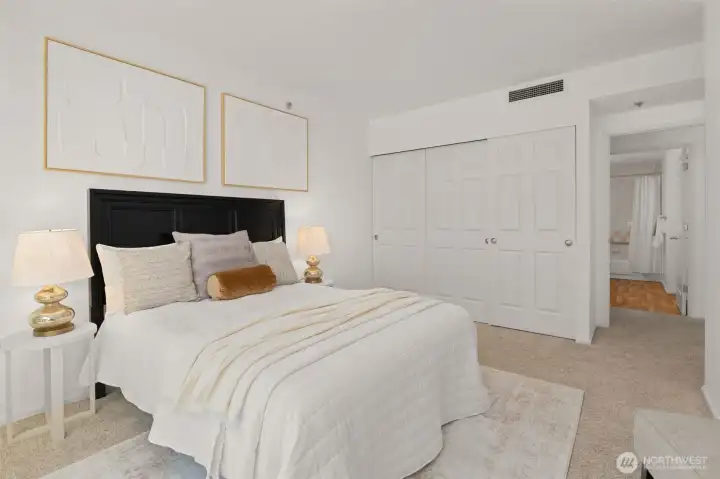 3 Door Wide Sliding Closet