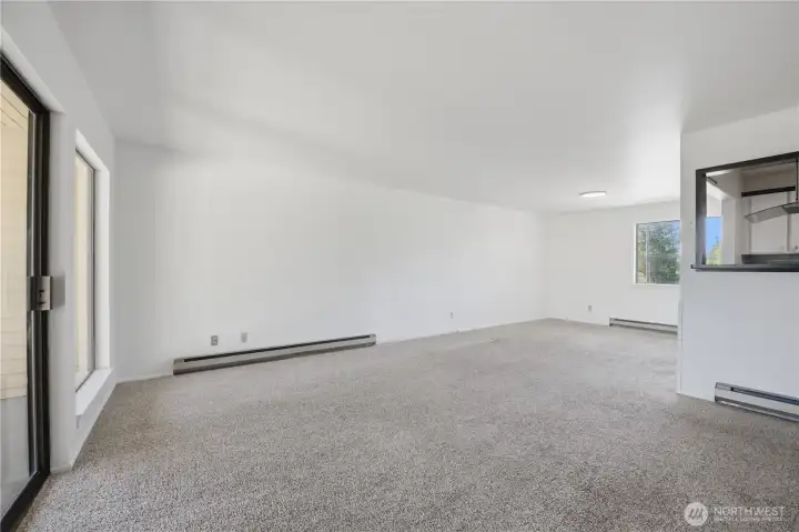 Living room is actually pretty spacious!