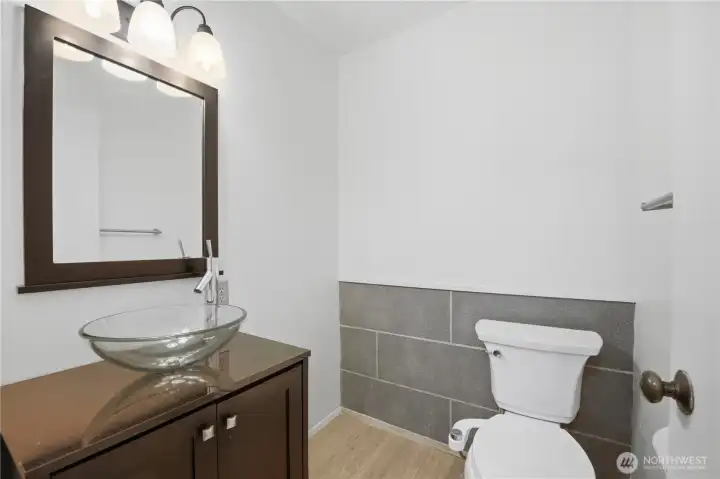 Primary half bath