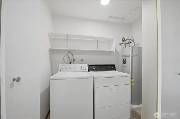 In unit laundry!