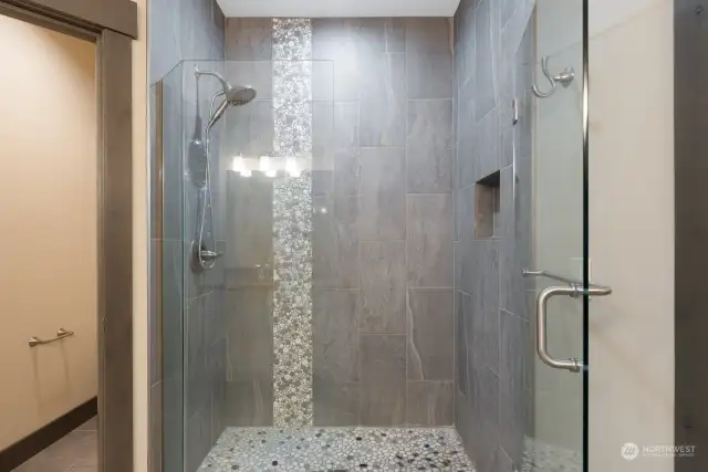 Primary bathroom shower