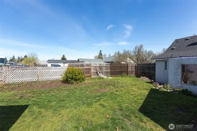 Backyard View.