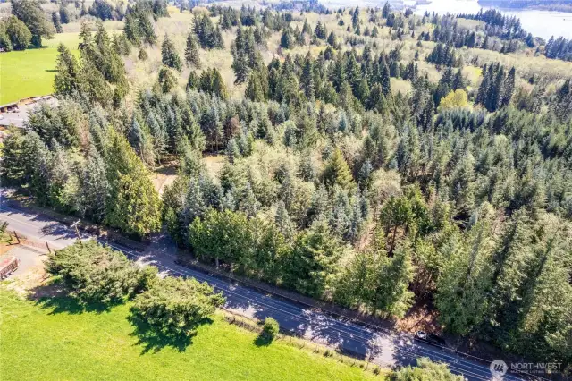 Another bird's eye view from Bunker Hill Road
