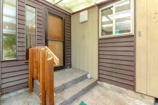 Front entry