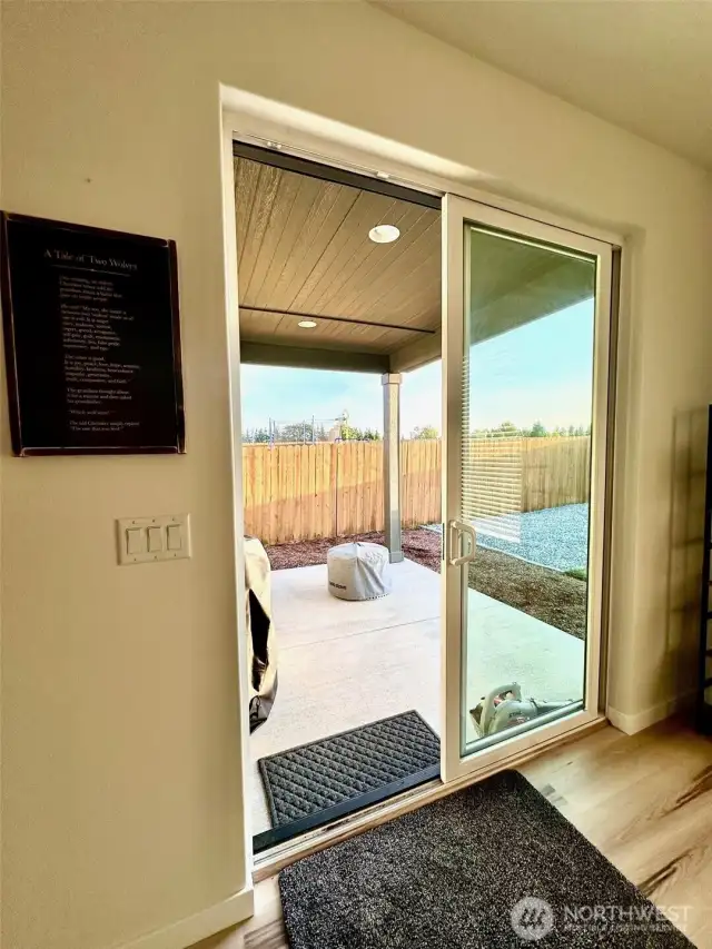 Exit to Patio