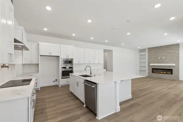 Kitchen and Great Room
