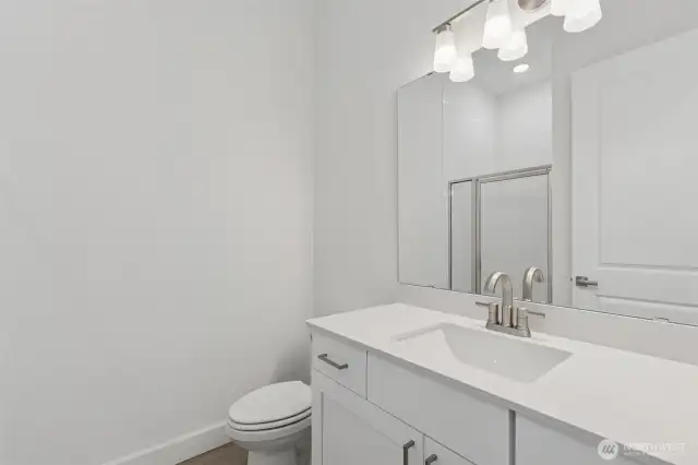Down stairs 3/4 bathroom