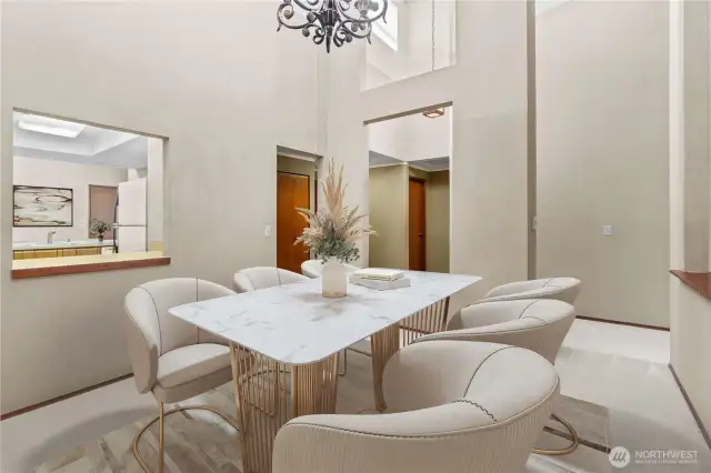 Formal dining room
