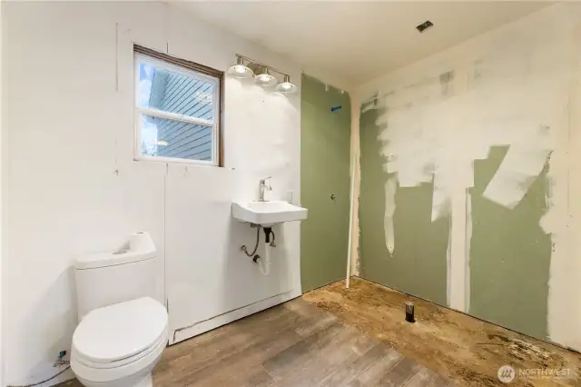 Outside Bathroom