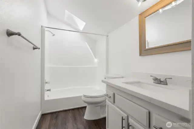 Full bathroom upstairs