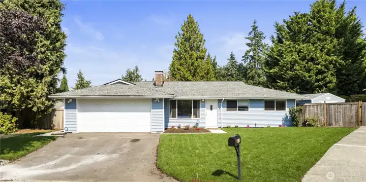 The driveway to the right is included in the plat- It takes you to the side of the house where there's a gate and behind the gate you have RV/Boat parking and the Shed.