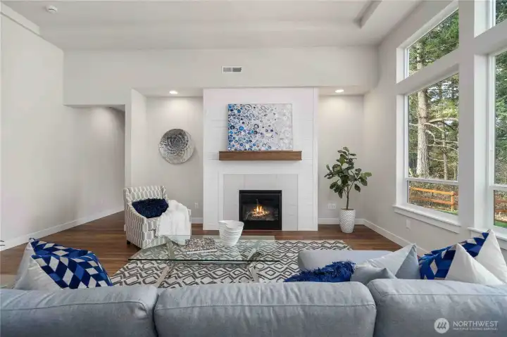 For marketing purposes. Not actual home.