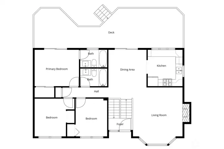 Upstairs...