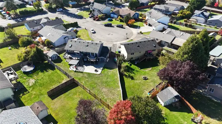 Huge Fully Fenced Backyard...