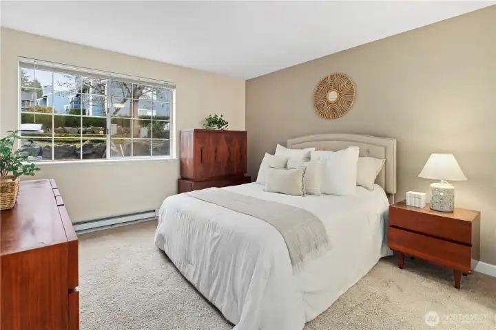 Large primary bedroom with ensuite