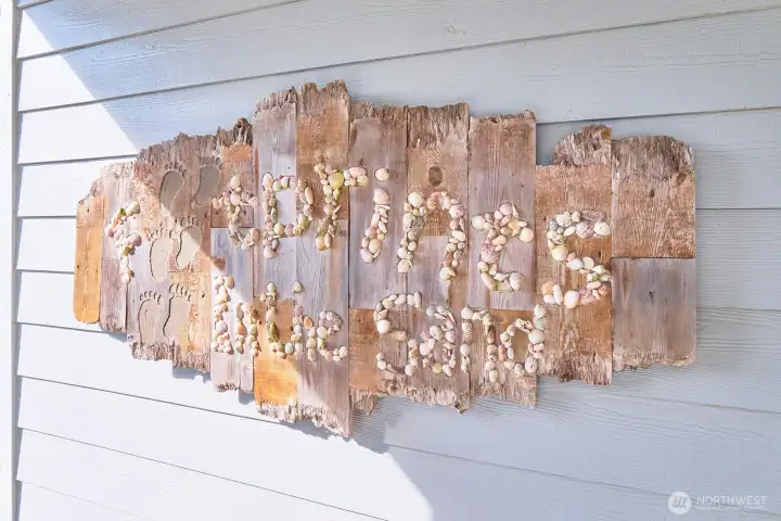 Great days at the beach begin with "Footprints in the Sand".