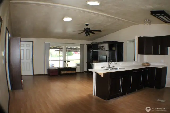Kitchen-dining-Living rooms