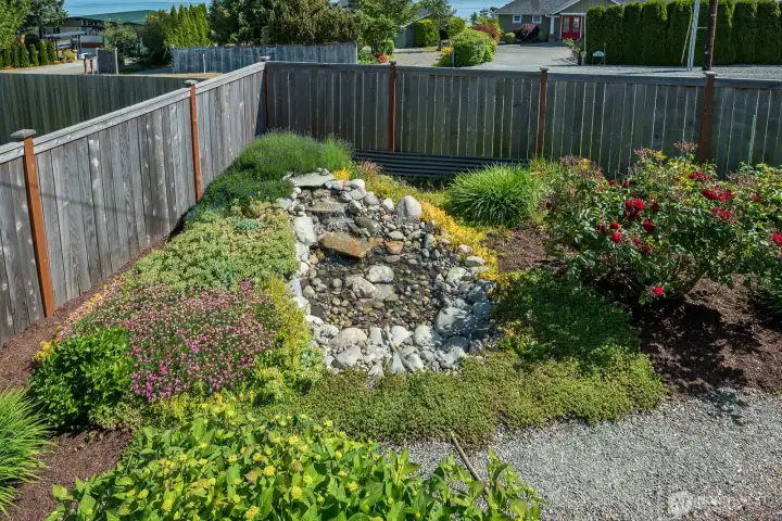 Tranquil water feature