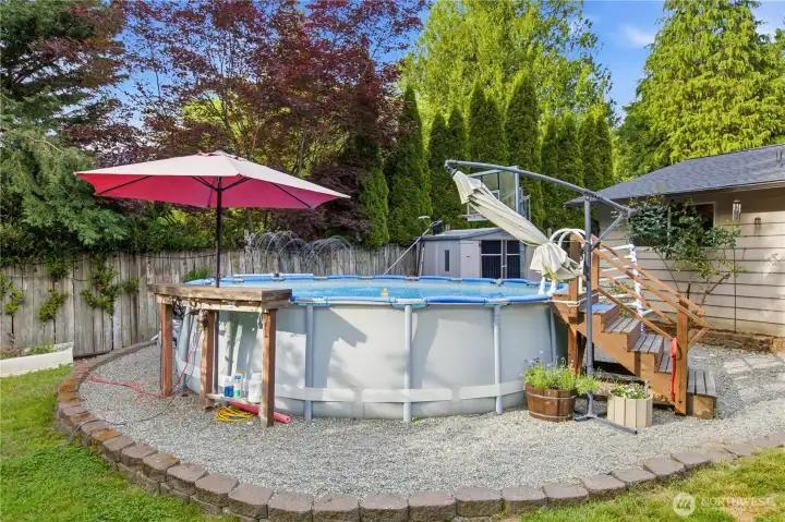 Pool stays for your summer enjoyment!
