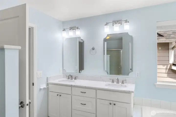 Primary bathroom Primary bathroom