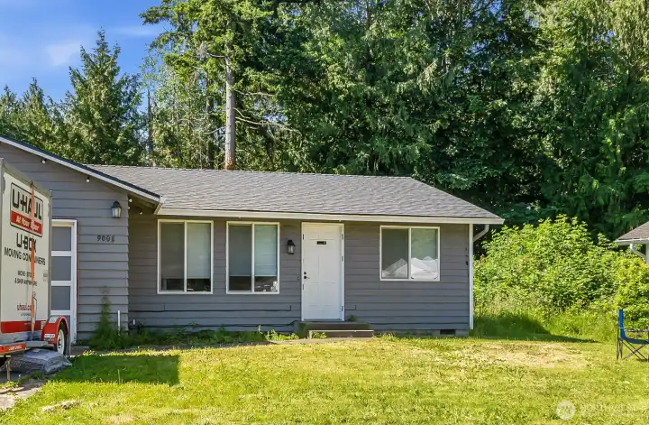 Both Units~9010 & 9008 are Identical Floor Plans~Flip Flopped~Equal Square Footage @ 896 each~2 Beds~1 & 3/4ths Bath as well as Washer & Dryers. Finishes will Vary unit to unit. All Photos are of 9010.