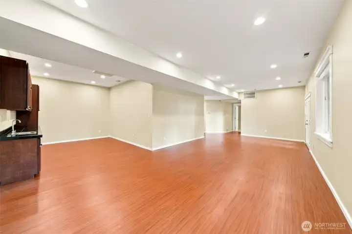 Recreation room downstairs.