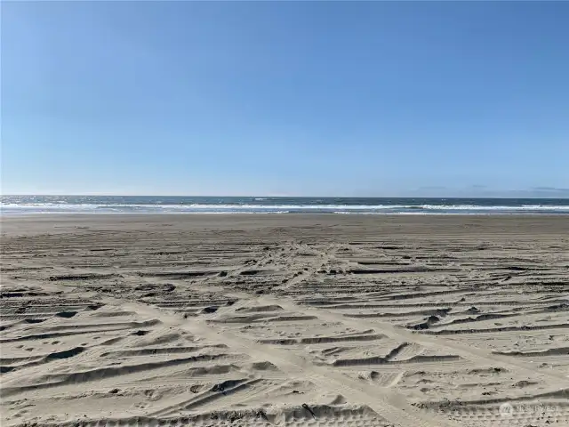 The beach just south of Taurus Blvd