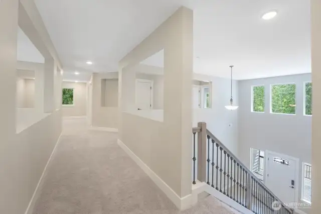 Upstairs hallway