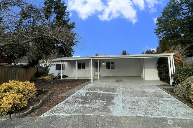 Spacious Two-Car Covered Carport – Enjoy the convenience of a generous two-car covered carport, providing protection from the elements and easy access to your home.