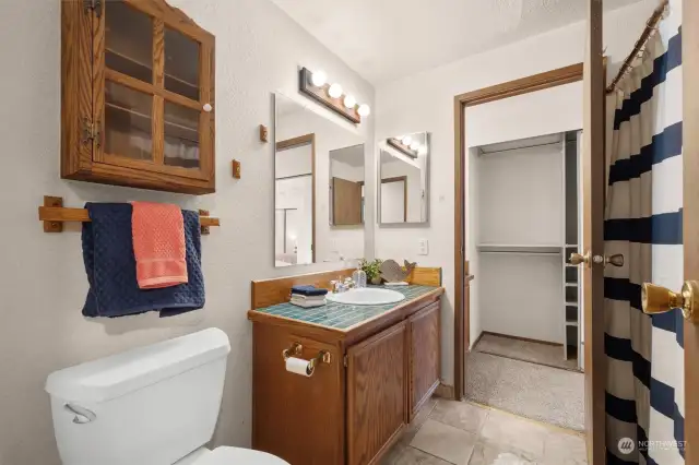 Fill Bathroom with Entrance From Hallway or Primary Suite.