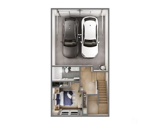 Lower floor - Façade, Ext Colors, Interior Photos & Floor Plans for illustrative purposes only. Actual Facade, Ext Colors, Interiors & Floor Plans may differ.)