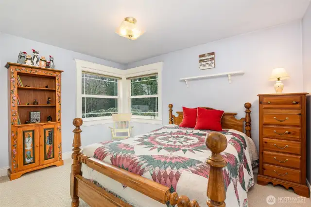 The Main floor bedroom is larger than most homes Primary bedrooms