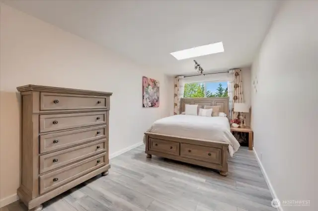 Main floor primary bedroom.