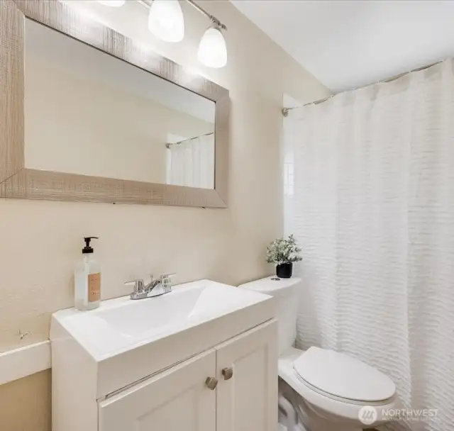 Main floor bathroom.