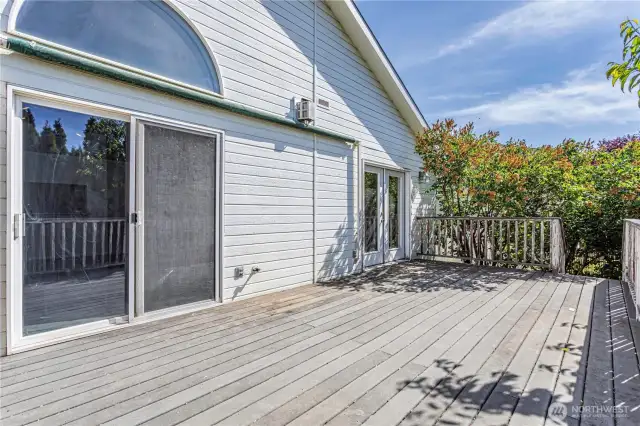 Back deck