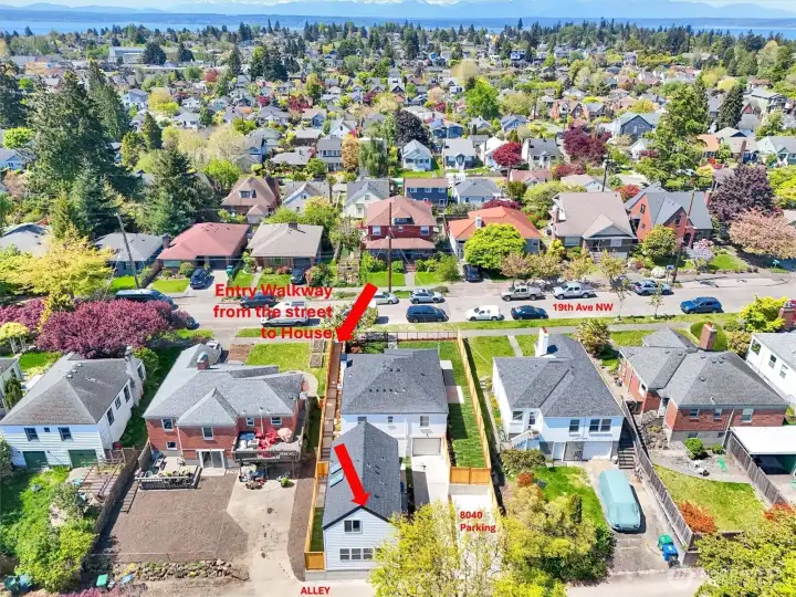 Enjoy easy access-whether on foot of by car-to nearby parks, bakeries, and shopping destinations- 8040 19th Ave NW, Seattle, WA 98117