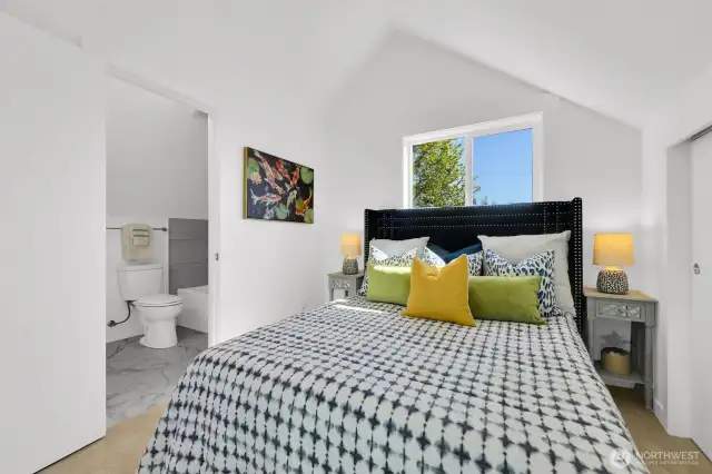 Generously sized Primary Bedroom #2 - 8040 19th Ave NW, Seattle, WA 98117
