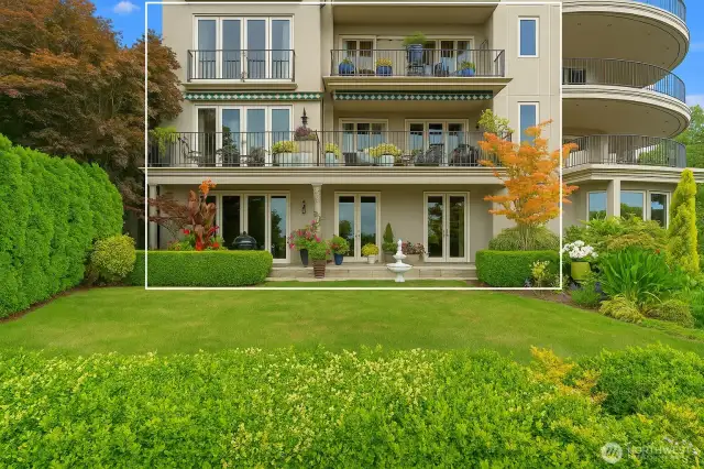 All three levels belong to this property! A private oasis to call home!