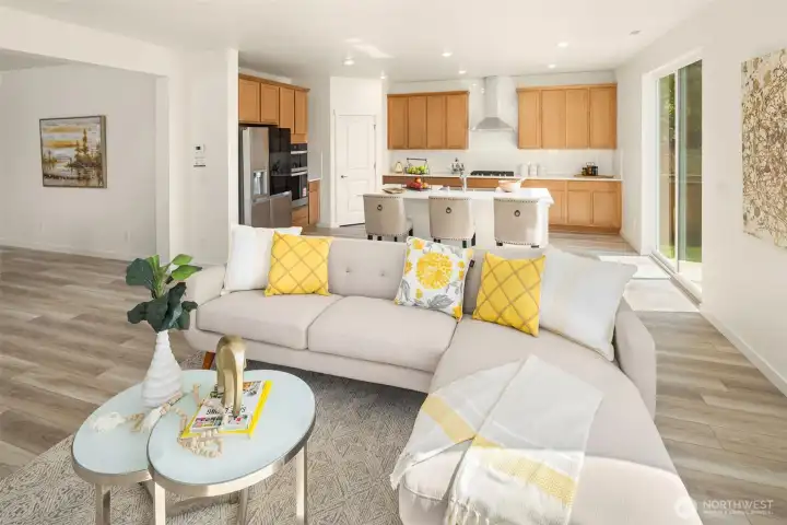 You will love this great room design
