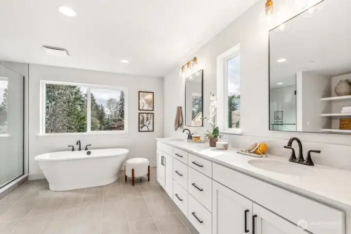 Interior photos are of the Sheridan model home at Maywood Heights. Same floor plan but colors and finishes will vary. Photos are for illustration purposes only.