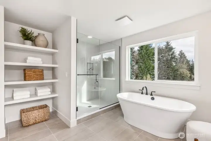 Interior photos are of the Sheridan model home at Maywood Heights. Same floor plan but colors and finishes will vary. Photos are for illustration purposes only.