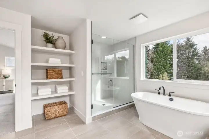 Interior photos are of the Sheridan model home at Maywood Heights. Same floor plan but colors and finishes will vary. Photos are for illustration purposes only.