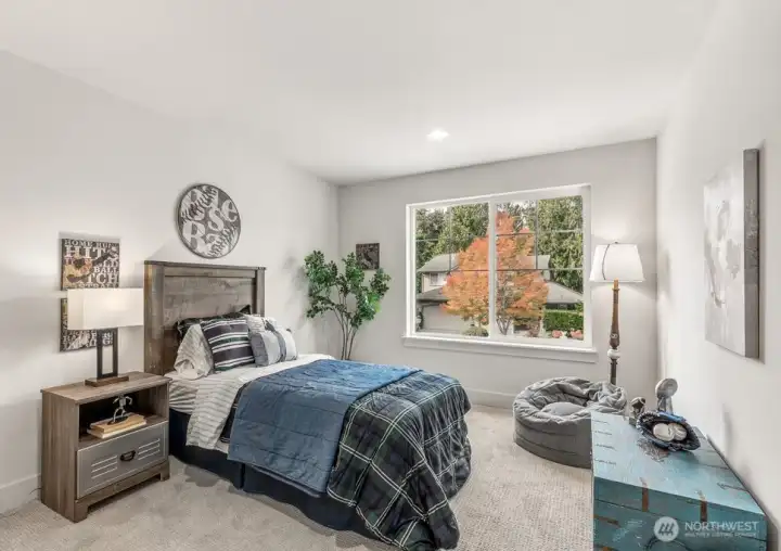 Interior photos are of the Sheridan model home at Maywood Heights. Same floor plan but colors and finishes will vary. Photos are for illustration purposes only.