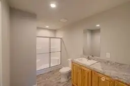 Large Primary Bathroom with walk-in closet