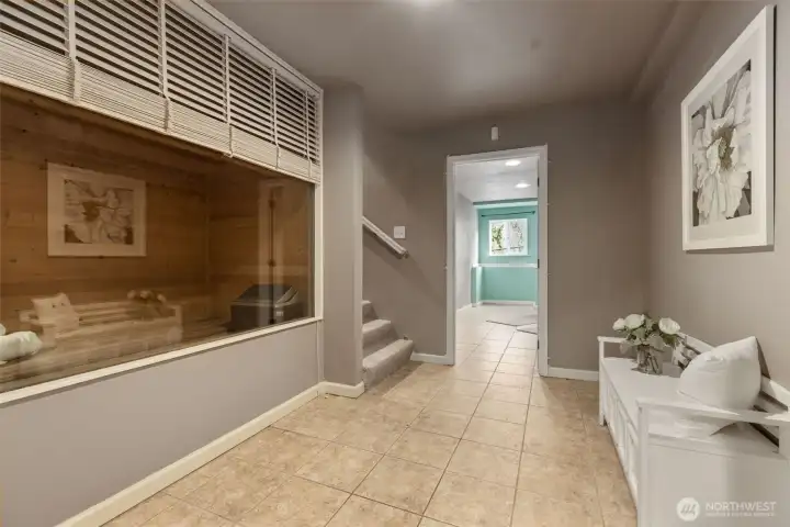 Welcome to the basement with indoor access